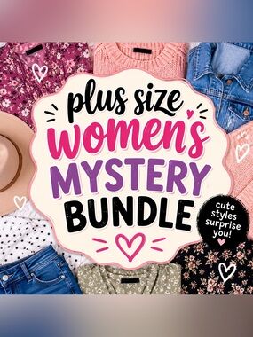 Mystery box of 3x plus size women’s clothing